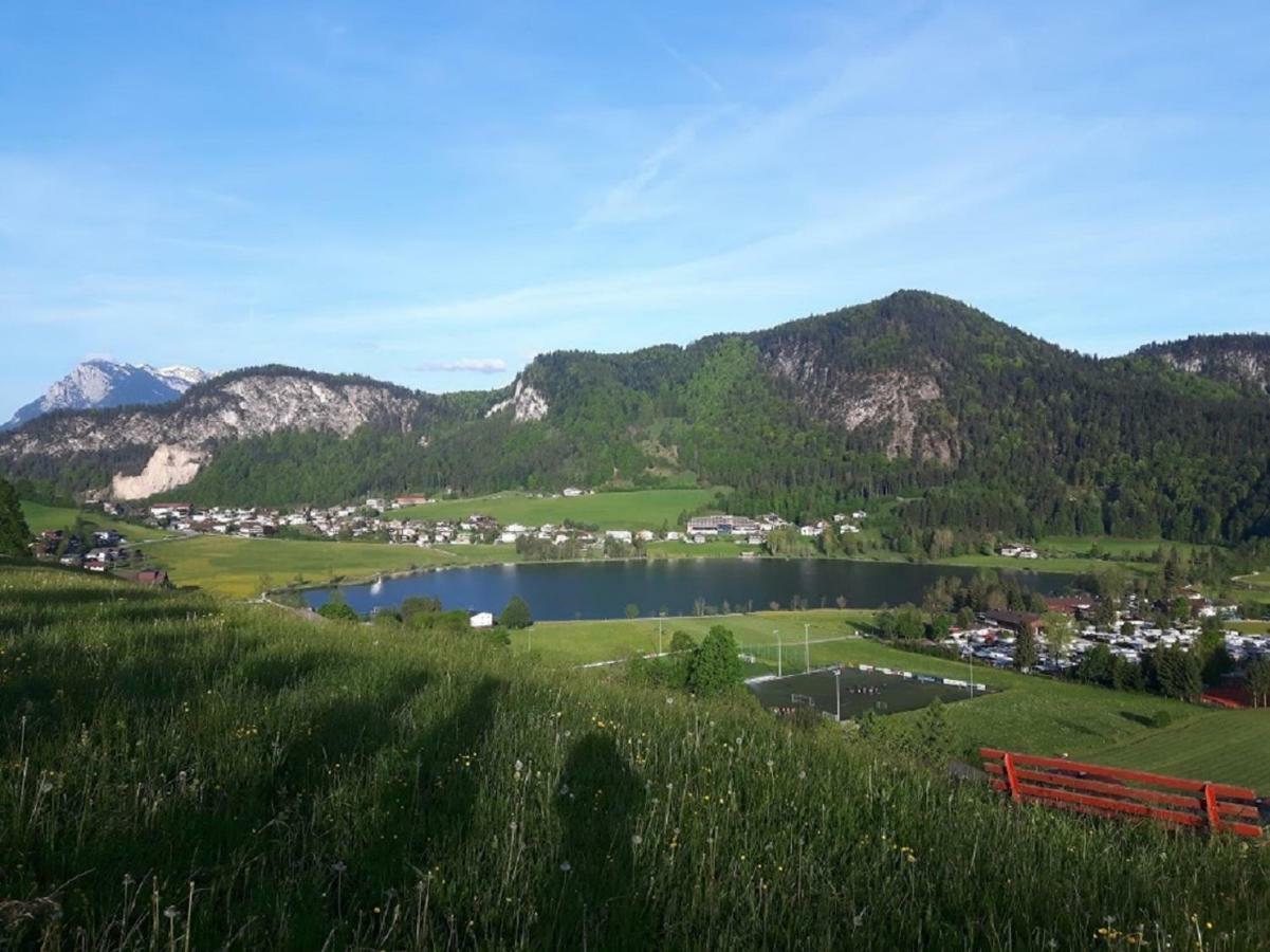 Bio-Bauernhof "Hecherhof" Thiersee Bagian luar foto